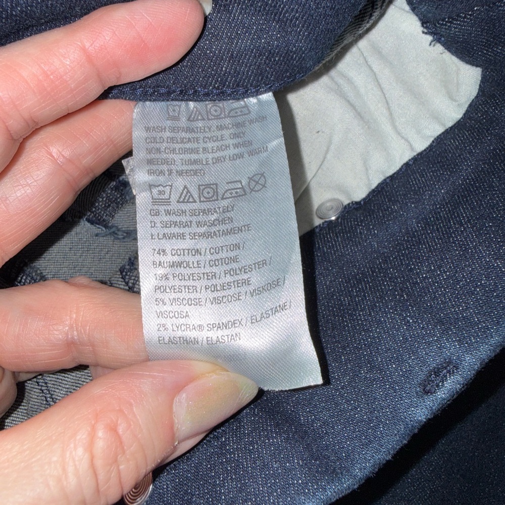 D&Co. Straight Women’s Jeans in Dark Blue - Picture 9 of 11